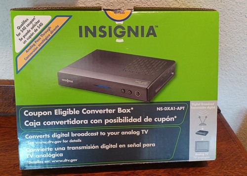 Insignia NS-DXA1-APT Digital to Analog Converter Box DTV Tuner Complete ...