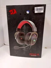 Redragon H510 Zeus X Wired RGB Gaming Headset, Black