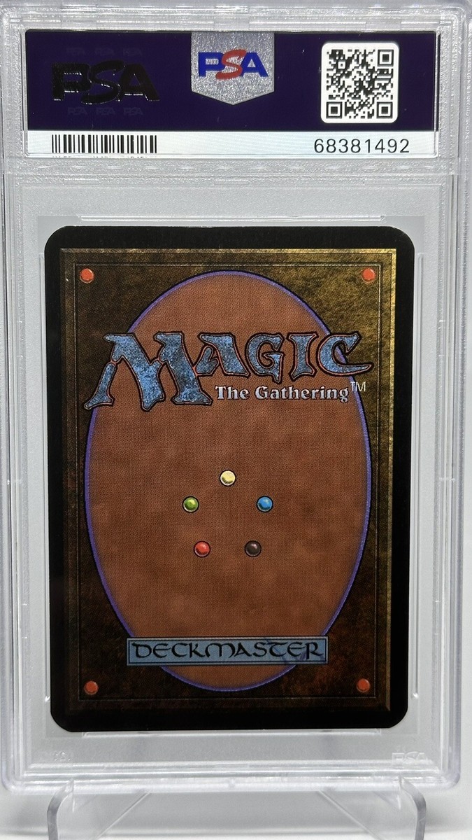 MTG Alpha Fastbond PSA GRADED EX-MINT VINTAGE MAGIC THE GATHERING