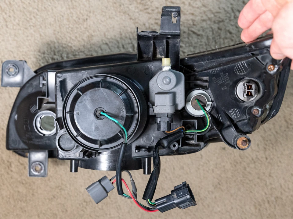 2004-2008 OEM Infiniti FX35 FX45 farol lateral direito xenônio destro HID sem aba quebrada - Imagem 3 de 4