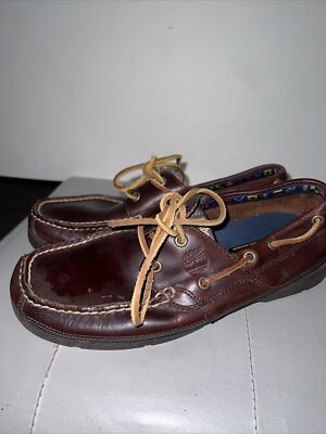 Timberland  Earthkeepers Classic Men\'s Brown Leather Lace-Up Dress Shoes Size 9. Timberland M Brown Casual Shoes for Men for sale | eBay main image 4