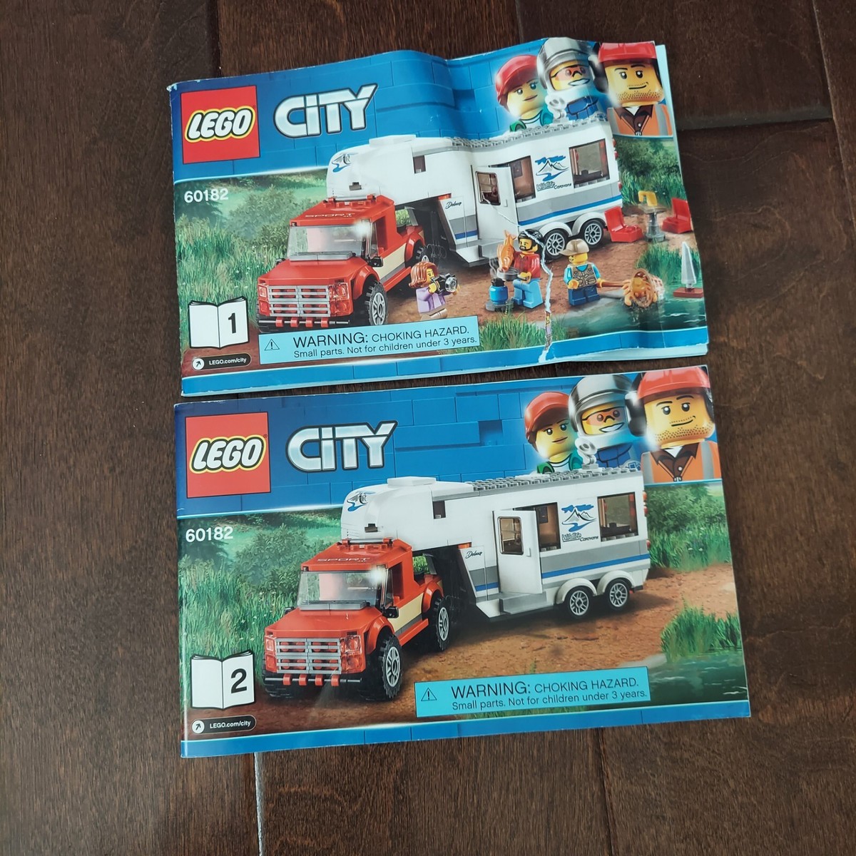 Lego City 60182 Instruction Manual Booklet Only #1-2