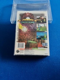 🔥 Valora Valley Golf 🔥 Sega Saturn Complete Case Manual Reg Card STYROFOAM