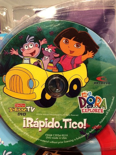 NEW Dora the Explorer Rapido Tico for Fisher Price InteracTV DVD Learning System - Picture 2 of 6