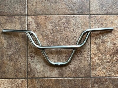 Chrome 1980s DYNO PRETZEL BARS Old School BMX Freestyle