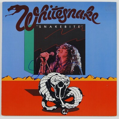 WHITESNAKE 直筆サイン入り 2013年 ツアーパンフレット WHITESNAKE