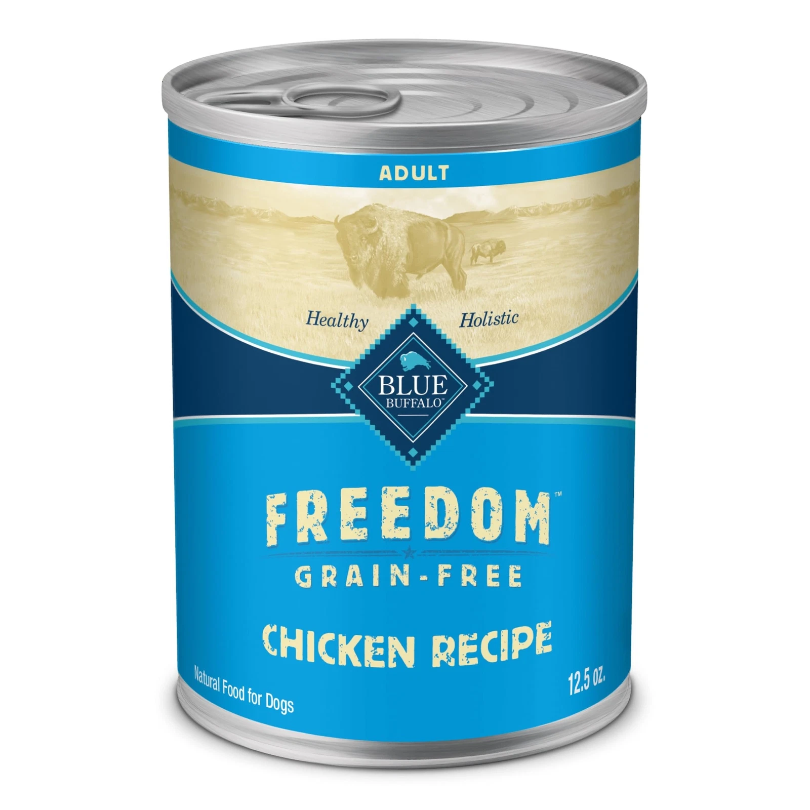 Blue Buffalo Freedom Grain Free Wet Dog Food Chicken 12 Pack 12.5 oz Cans