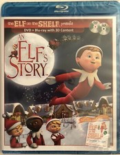 NEW ELF ON THE SHELF AN ELF'S STORY DVD  BLU-RAY WITH 3D CONTENT SEALED