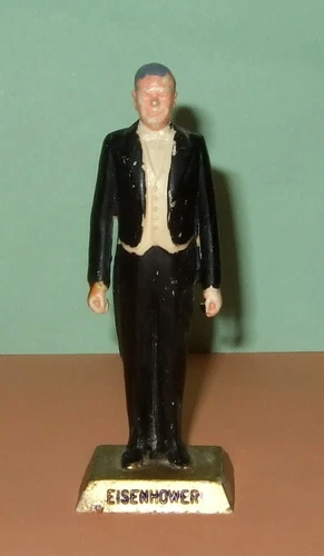 Marx Germany Factory Painted INAUGURATION Figure  PRESIDENT EISENHOWER