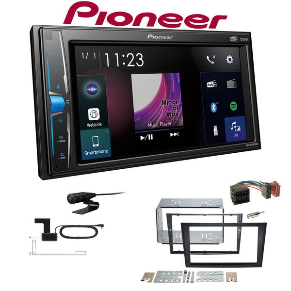 Pioneer Multimedia Autoradio Bluetooth Dab+ FüR Opel Combo 2001-2011 In Charcoal-image