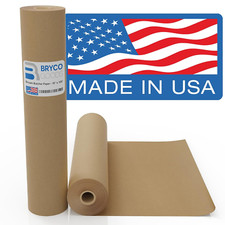 Brown Kraft Butcher Paper Roll - 18 Inch X 100 Feet Brown Paper Roll for Wrap...