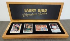 Upper Deck COA Auto 190/200 Signature Series Porcelain Cards NIB - LARRY BIRD 