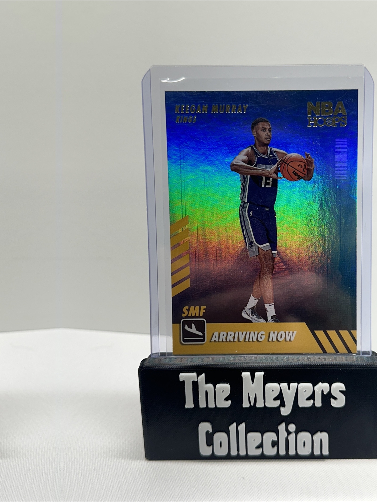 2022-23 Panini NBA Hoops KEEGAN MURRAY Arriving Now Rookie Holo RC #4 Kings