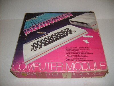 1983 Mattel Intellivision Computer Module & Keyboard *Open Box* | eBay