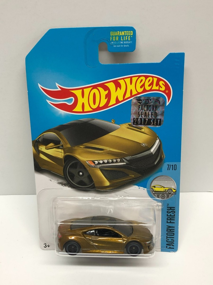 Hot Wheels SUPER TREASURE HUNT '17 ACURA NSX from 2017 Hot Wheels SUPER TREASURE HUNT '17 ACURA NSX from 2017