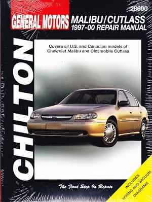 GM Malibu and Cutlass, 1997-00 (Chilton - Paperback, by Chilton - Acceptable n