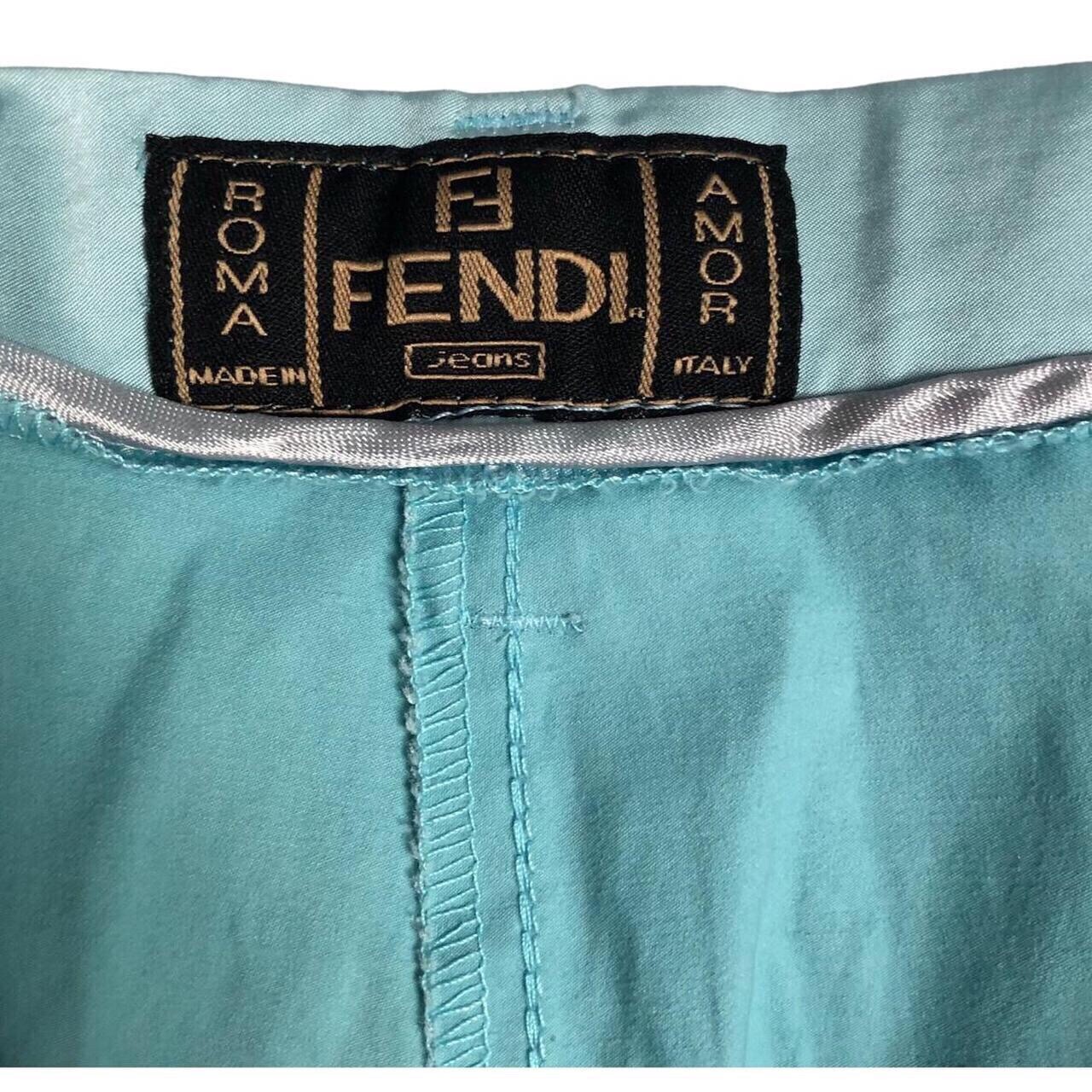 Fendi 90s Trousers Women’s W32 | Vintage Retro Designer Pants Italy thumbnail 3