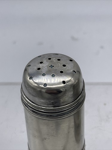 Antique Salt & Pepper “S Silver Metal” #28 - Picture 6 of 12