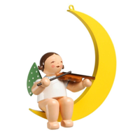Wendt & KüHn, Engel Mit Geige Im Mond, 650/70/2 Advent, Christbaum, Weihnachten