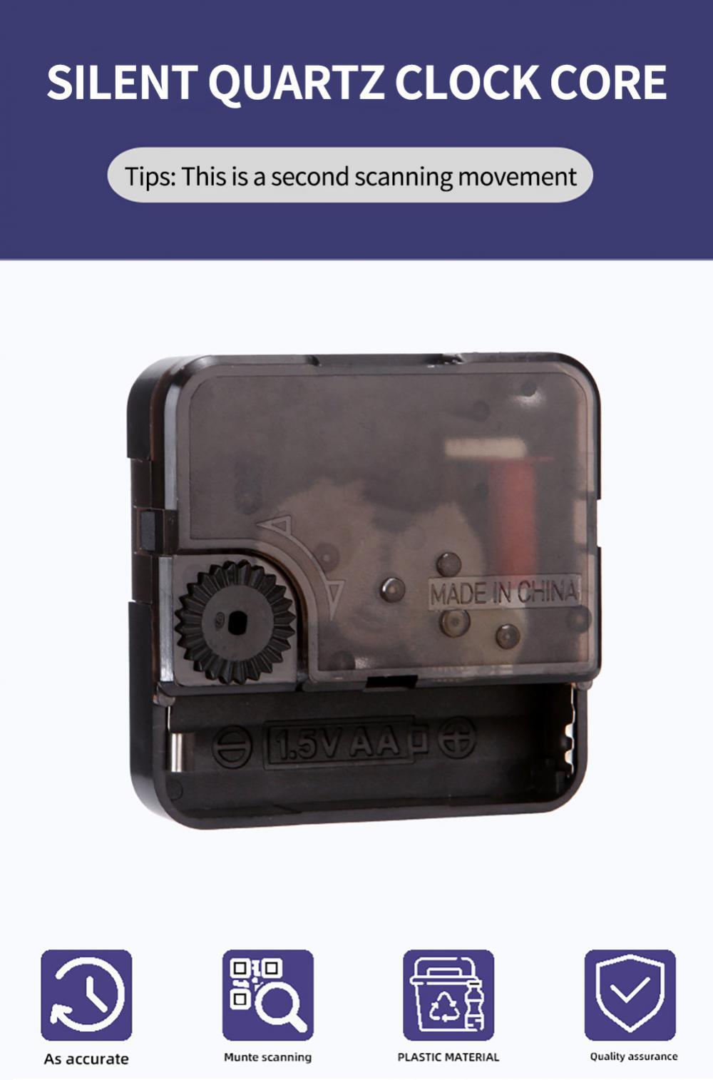 Quartz Battery Wall Clock DIY Parts Movement Mechanism Replacement Repair Set eBay