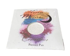 TERRA MOONS COSMETICS PRESSED PAN EYESHADOW - POWDERED SUGAR- NEW SEALED