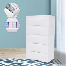 Detachable Chest of Drawers Dresser Clothes Book Storage for Bedroom Living Room
