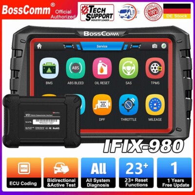 IFIX980 KFZ Profi OBD2 Diagnosegerät Auto Scanner Bluetooth WIFI ALLE SYSTEM