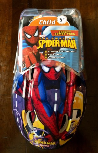Child Marvel Spider-Man Bike Protective 