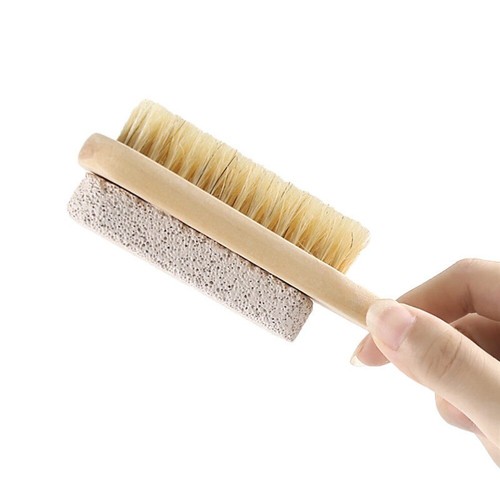 Foot Scrub Brush Pumice Scrub Brush Pumice Stone Feet Heel Scrubber Foot - Picture 5 of 13