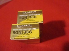 Lot of 2 Clairol Professional Soy4Plex Liquicolor Permanent Hair Color LightGold