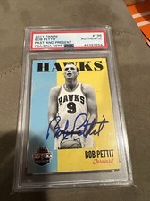 2011 Past And Present Bob Pettit Signed PSA
