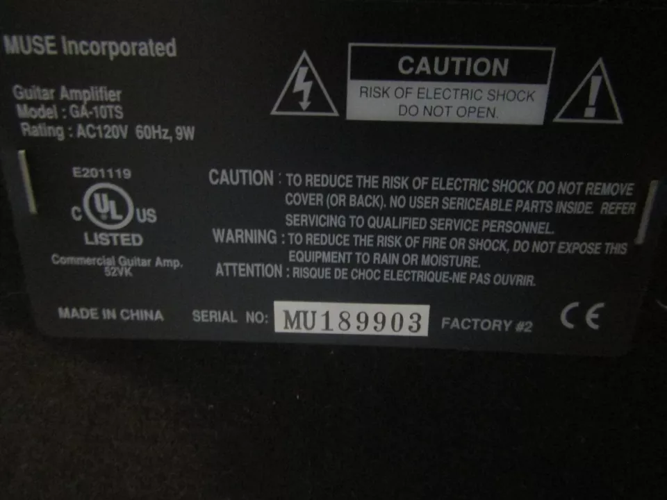 MUY RARO AMPLIFICADOR JAY TURSER GA-10TS 10 VATIOS PROBADO Y SINTONIZADOR INCORPORADO EN ROCAS Foto 4 de 4