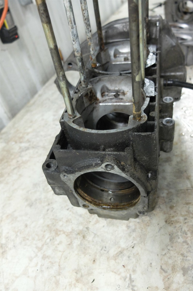 Yamaha PZ 480 PZ480 Phazer engine crank case cases block Yamaha PZ 480 PZ480 Phazer engine crank case cases block
