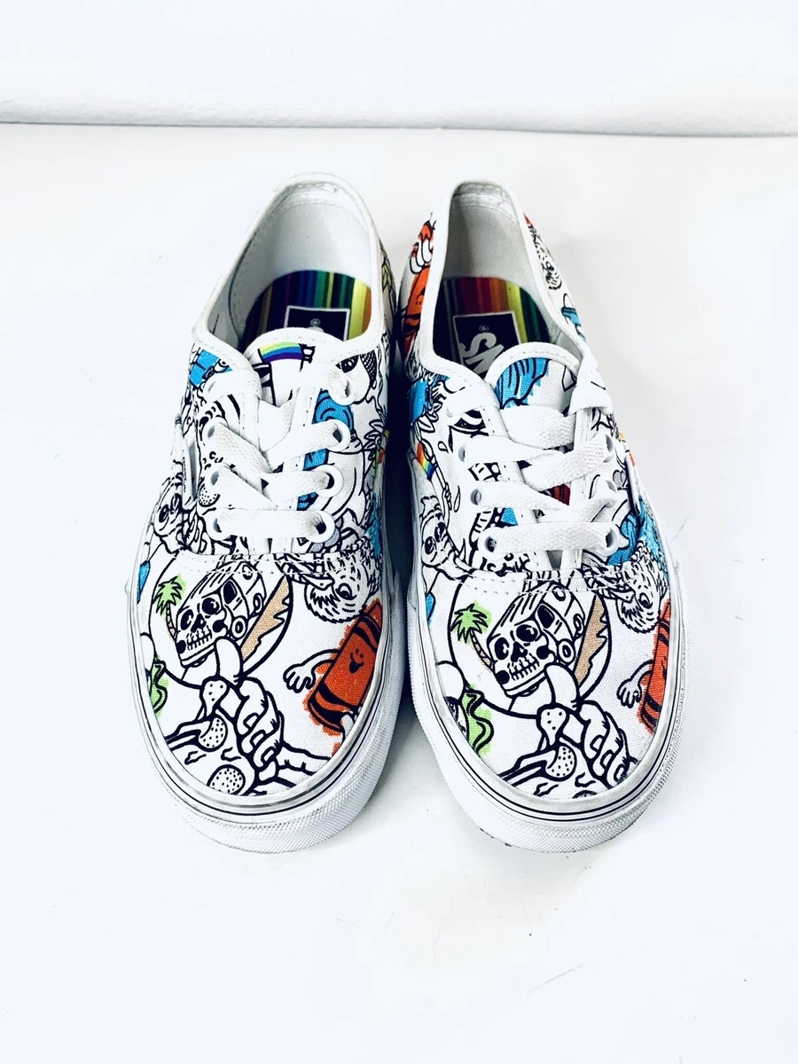 Vans x Crayola Authentic DIY Sketch Your Way Lace Up Skate Sneaker