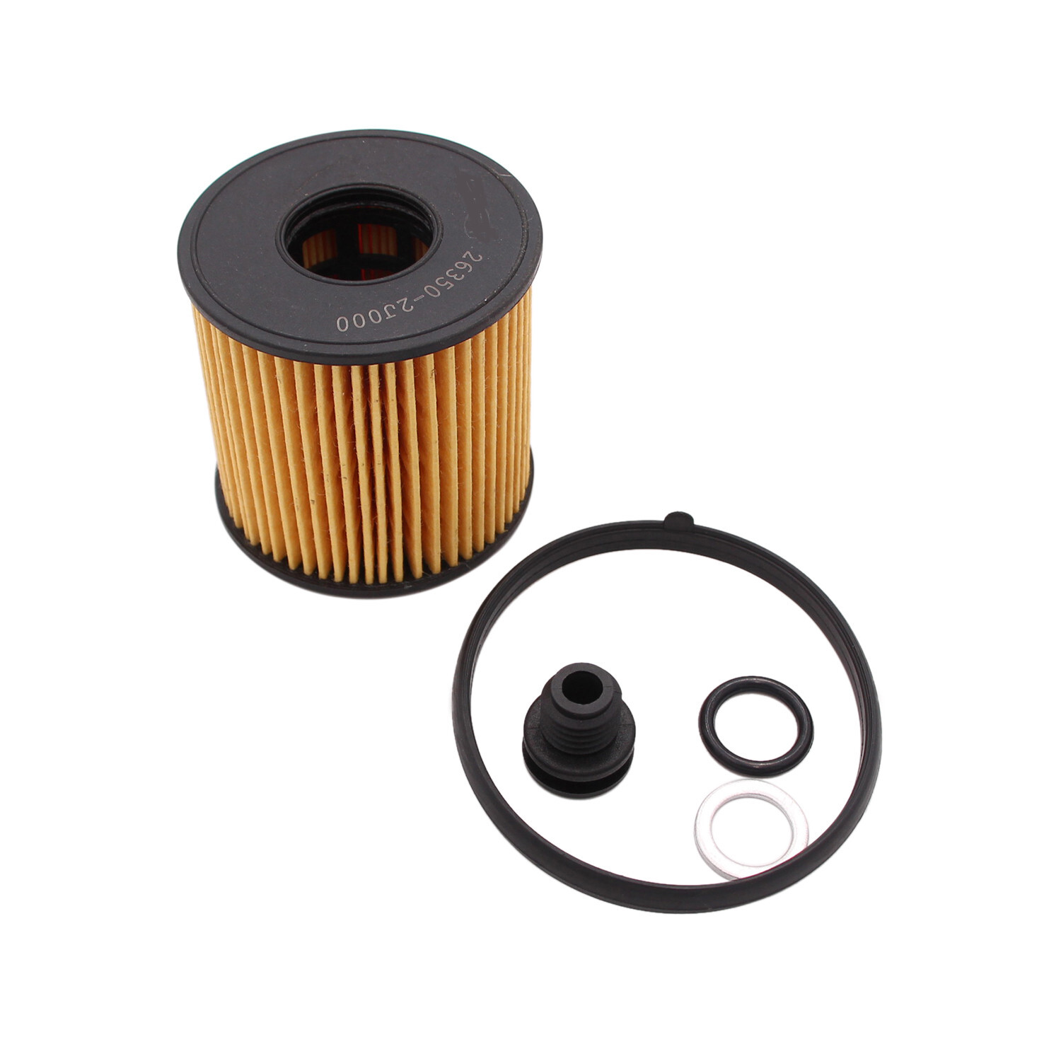 4X Engine Oil Filter Element With O-Ring Seal for Hyundai Elantra 2.0L 2021 US