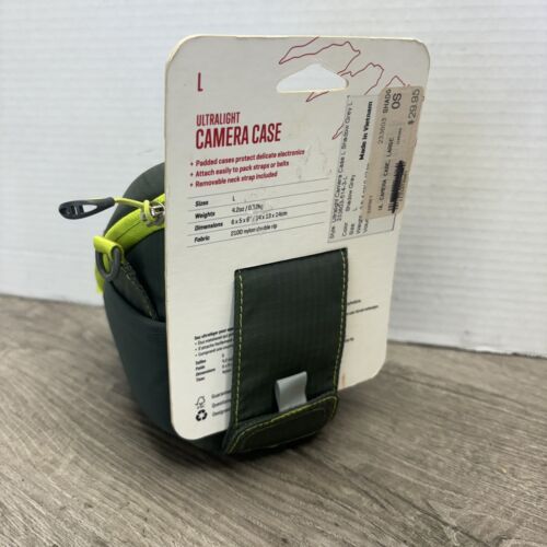 Nwt Osprey Ultra Light 4.2oz Camera Case 6x5x6 Lg Padded Neck Strap Zipper New - Picture 2 of 2