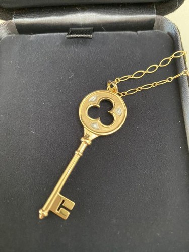 Tiffany \u0026 Co. Clover Key Necklace From 