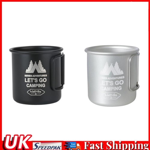 300ML Camping Mug Aluminum Alloy Tea Beer Coffee Mug Lightweight for