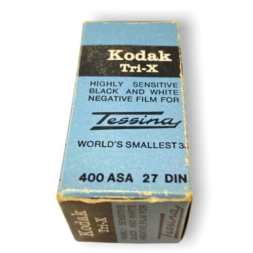 Tessina Sub-Miniature Kodak Tri-X Film Collectible Vintage Cam - UNOPENED RARE! - Picture 2 of 5