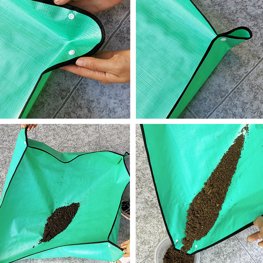 Gardening Mat Portable Plant Repotting Mat Gifts (Green 66x66cm) eBay
