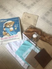 Titan Needlecraft Teddy Beddy Bear Plush Bear Kit #1407 Vintage 1986 