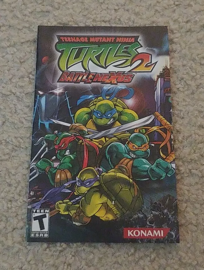 PS2 CD GAMES (Teenage Mutant Ninja Turtles 2: Battle Nexus)