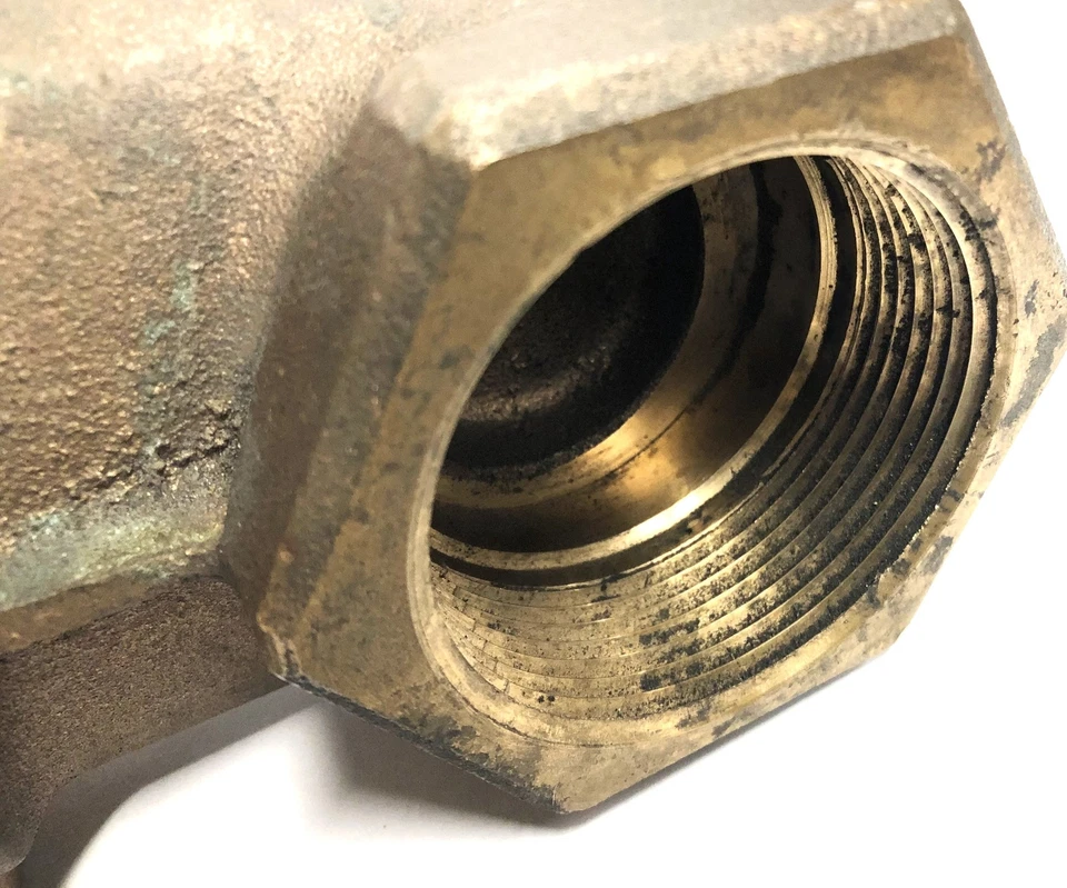 Milwaukee Valve Inc Brass 2-1/2 Inch 150SWP 300WOG Gate Valve 1151-1161 NOS - Image 3 of 4