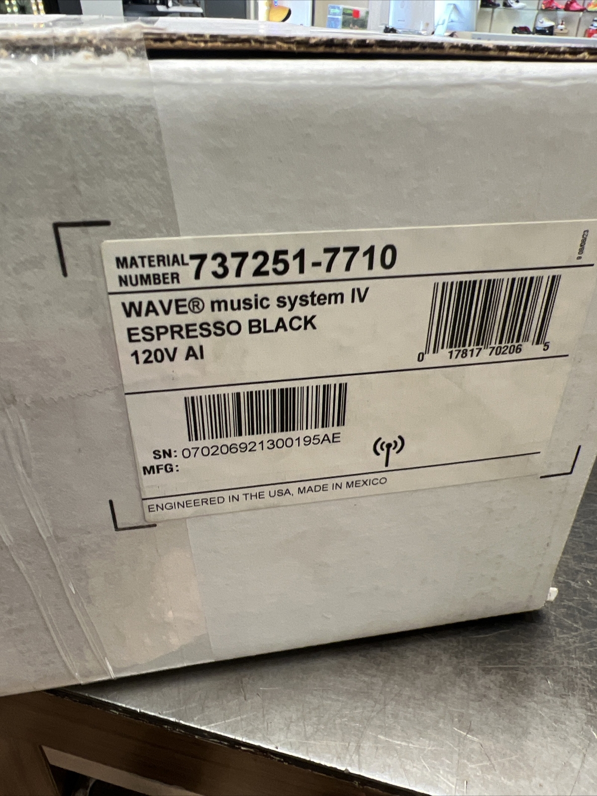 Bose Wave Music System, Espresso Black - 7372511710