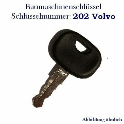 Volvo Zündschlüssel für Radlader und Schwermaschinen