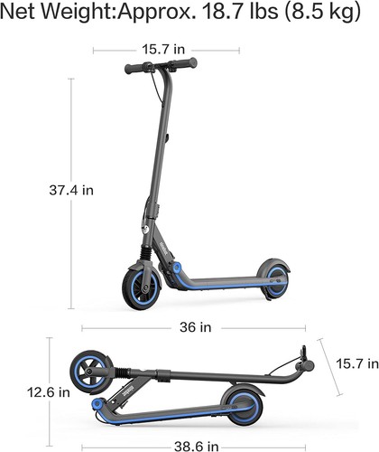 Segway Ninebot ZING E10 Electric Kick Scooter (Refurbished) - Picture 9 of 9