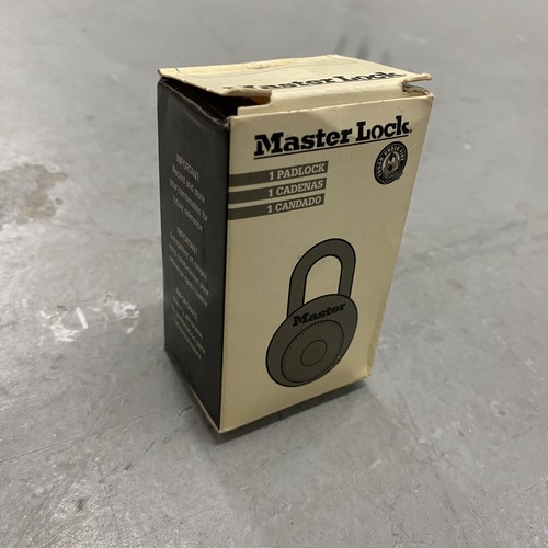 Master Lock Model No 2010 Combination Padlock In Box with Combo Old Stock - 第 5/6 張圖片