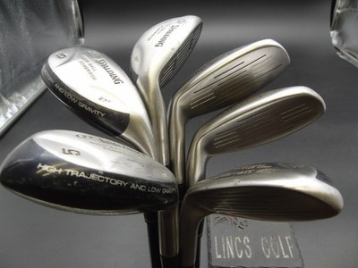 Set 6x Spalding High Ball Eisen 5-PW Regular Graphit Schäfte Spalding Griffe*