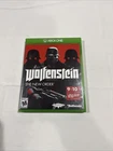 XBOX ONE WOLFENSTEIN THE NEW ORDER GAME Preowned Excellent