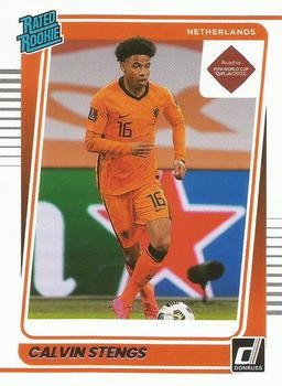 Calvin Stengs 2021-22 Donruss Soccer - Rated Rookie #186 - Netherlands